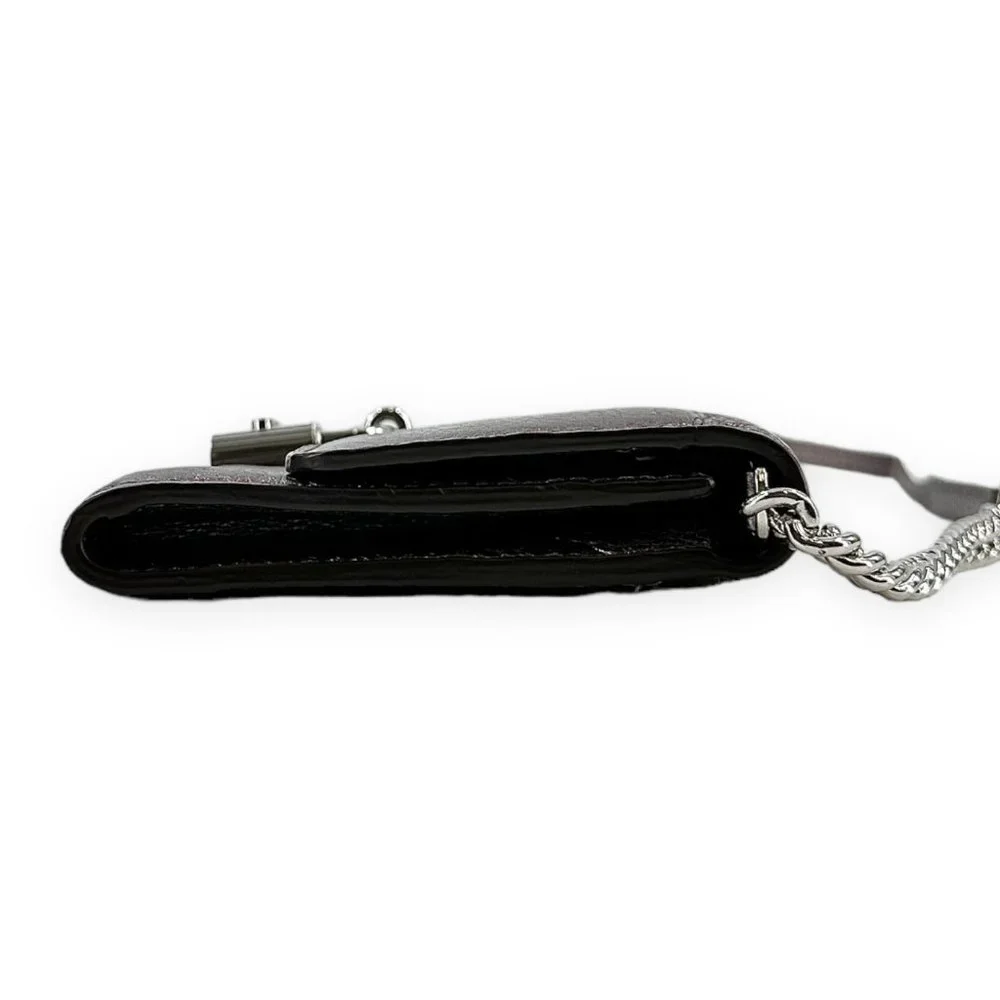 Michael Kors Metallic Gray Crossbody Bag